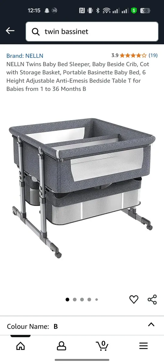 Twin Bassinet - Image 1
