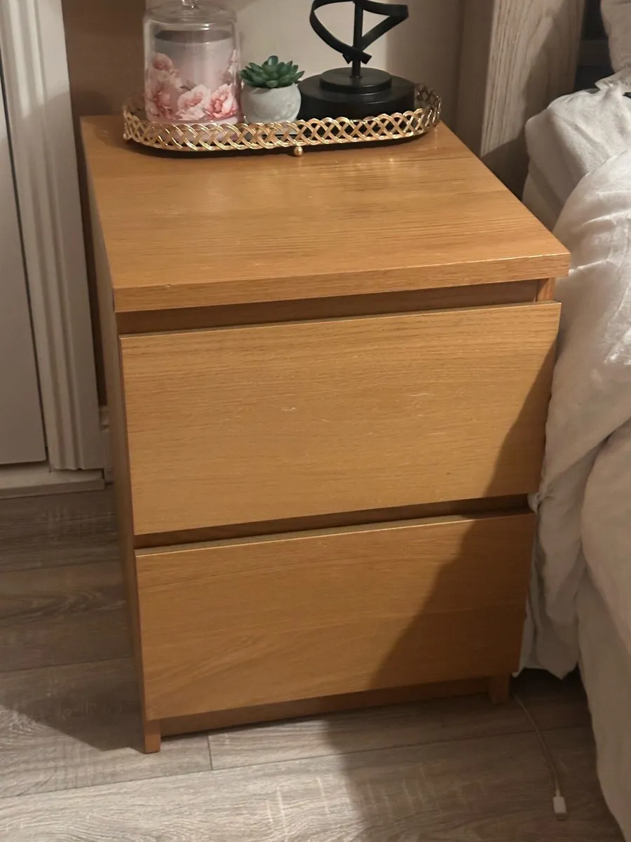 Ikea Malm bedside table
