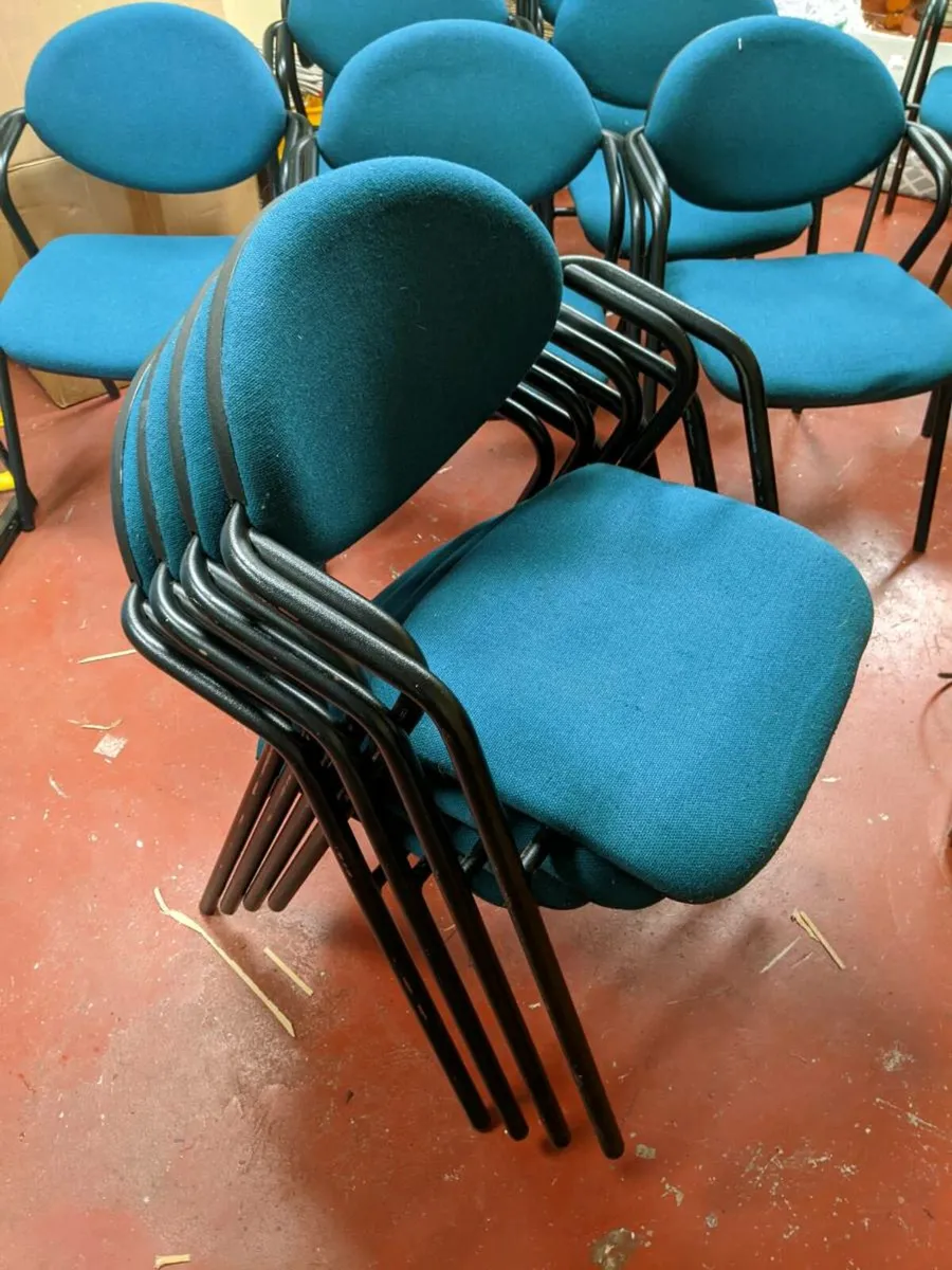 Meeting/Waiting/Board Room Stacking Chairs - Image 2