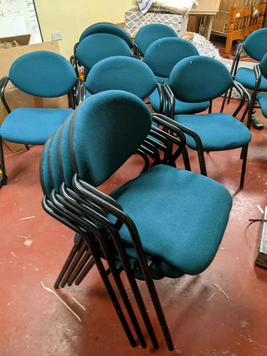 Meeting/Waiting/Board Room Stacking Chairs - Image 3