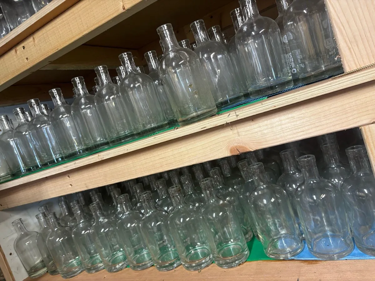 Glass bottles Water Crafts vases - Image 2