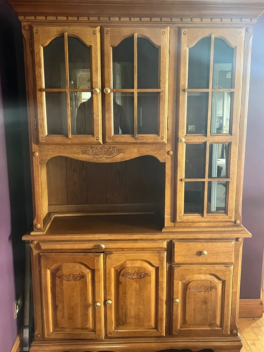 Display Cabinets and Couch - Image 1