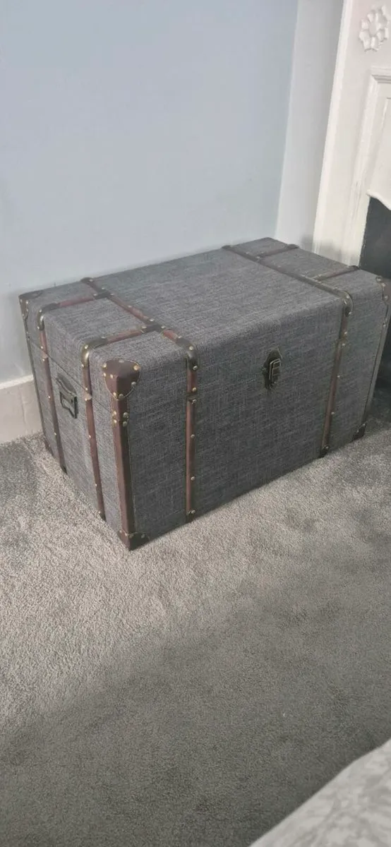 Stylish Storage Trunk - Vintage Inspired "Malle" - Image 1