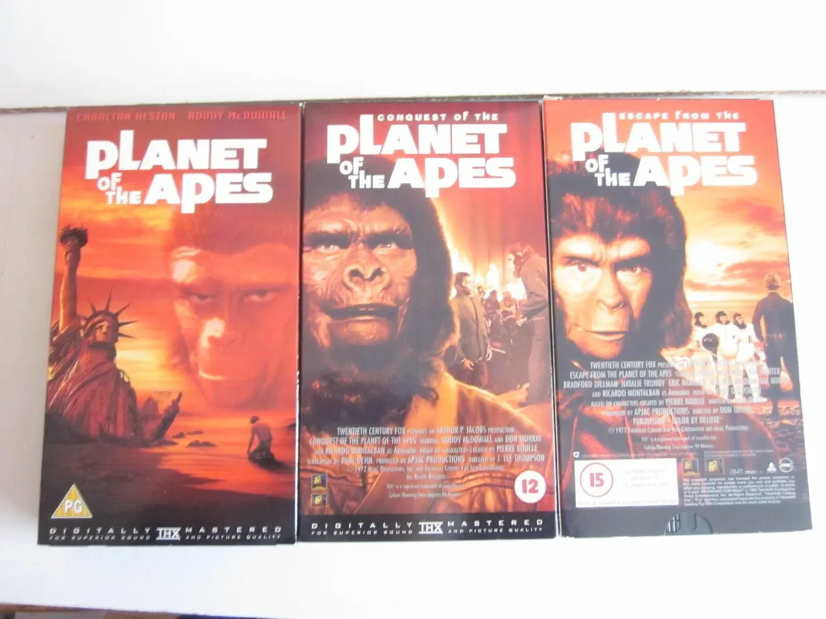 Planet of the Apes Collection VHS Boxset - Image 3