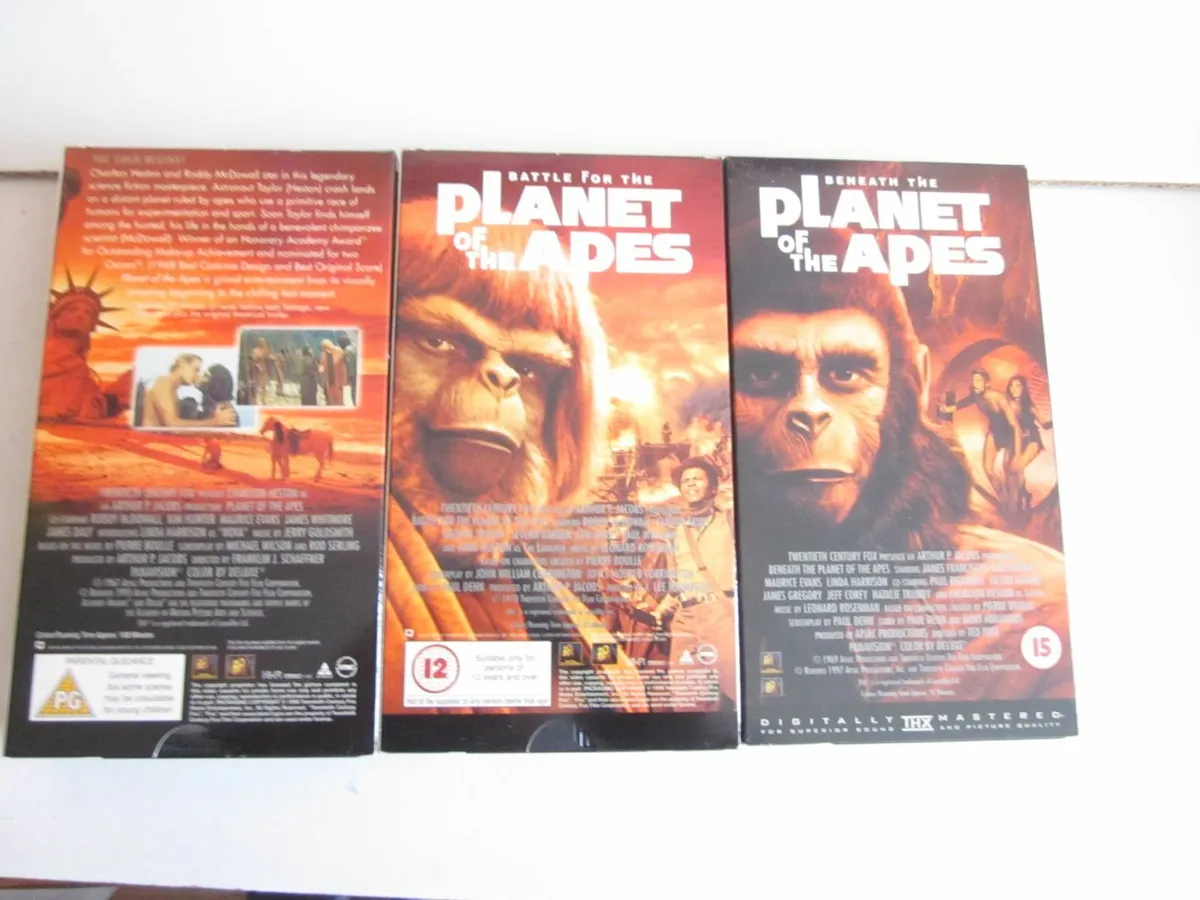 Planet of the Apes Collection VHS Boxset - Image 4