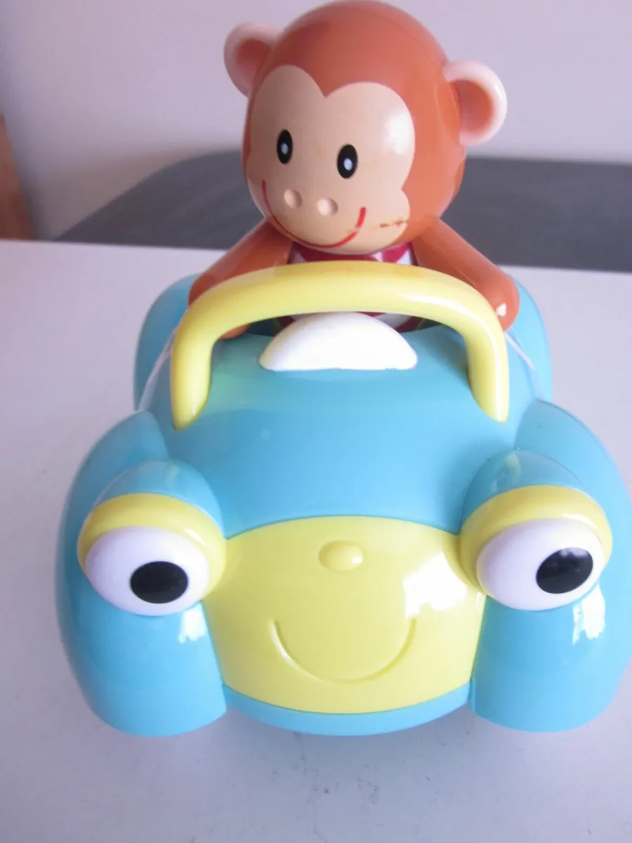 Early Learning Centre Monty Monkey /  Motor Car - Image 1
