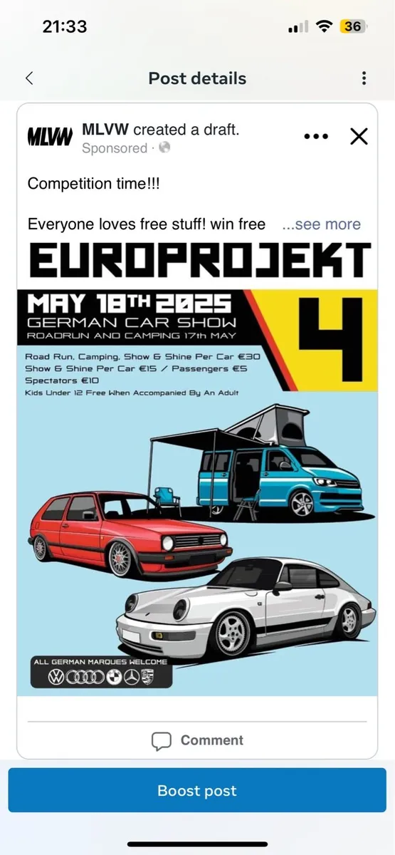 EuroProjekt car show - Image 1