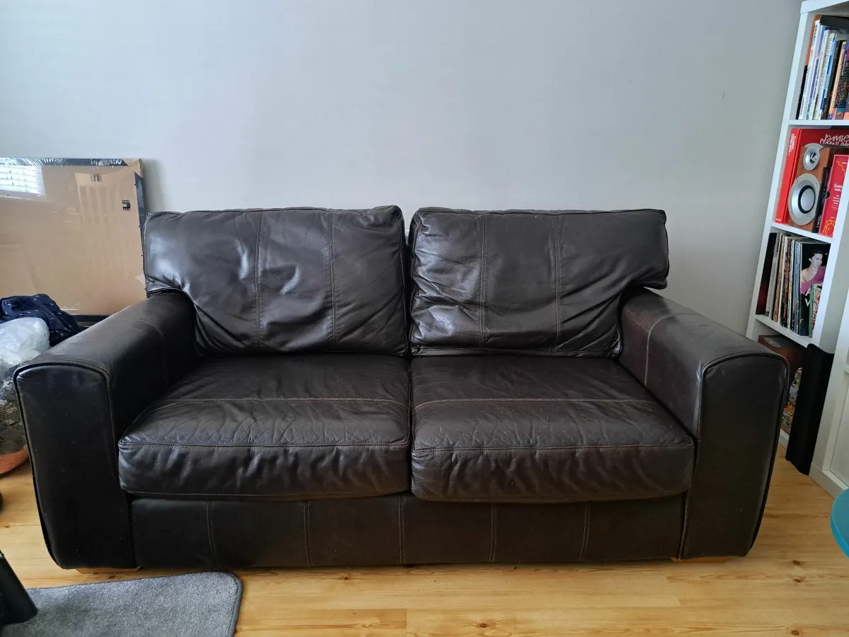 Leather Sofas for Sale 3 + 2 Seater - Image 3