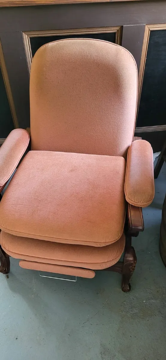 Pink Reclining Chair - Image 3