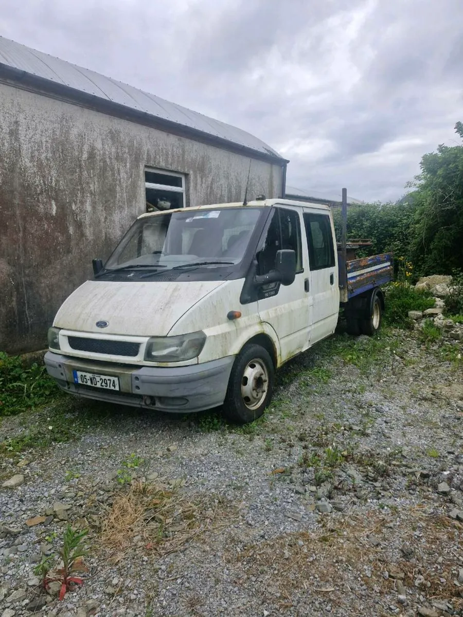Ford transit tipper