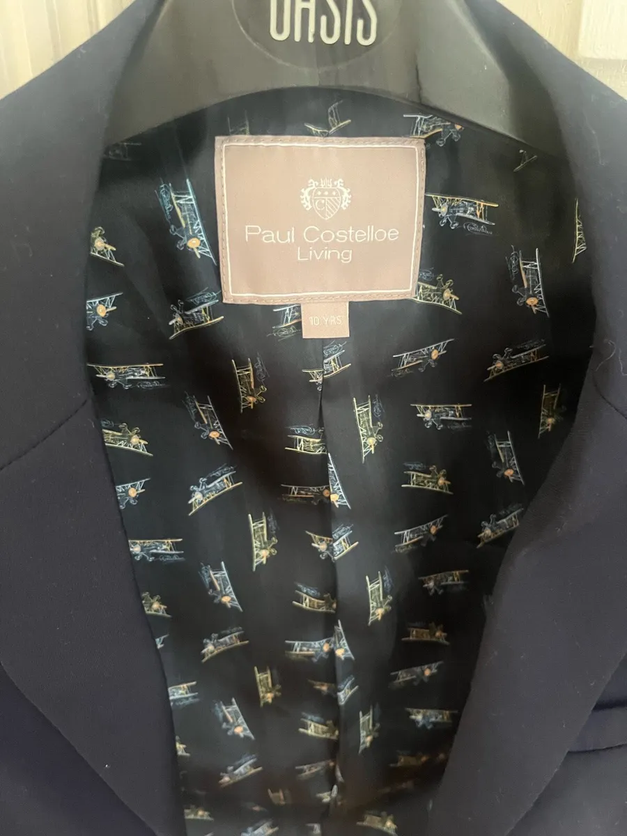 Communion suit boys navy - Image 2