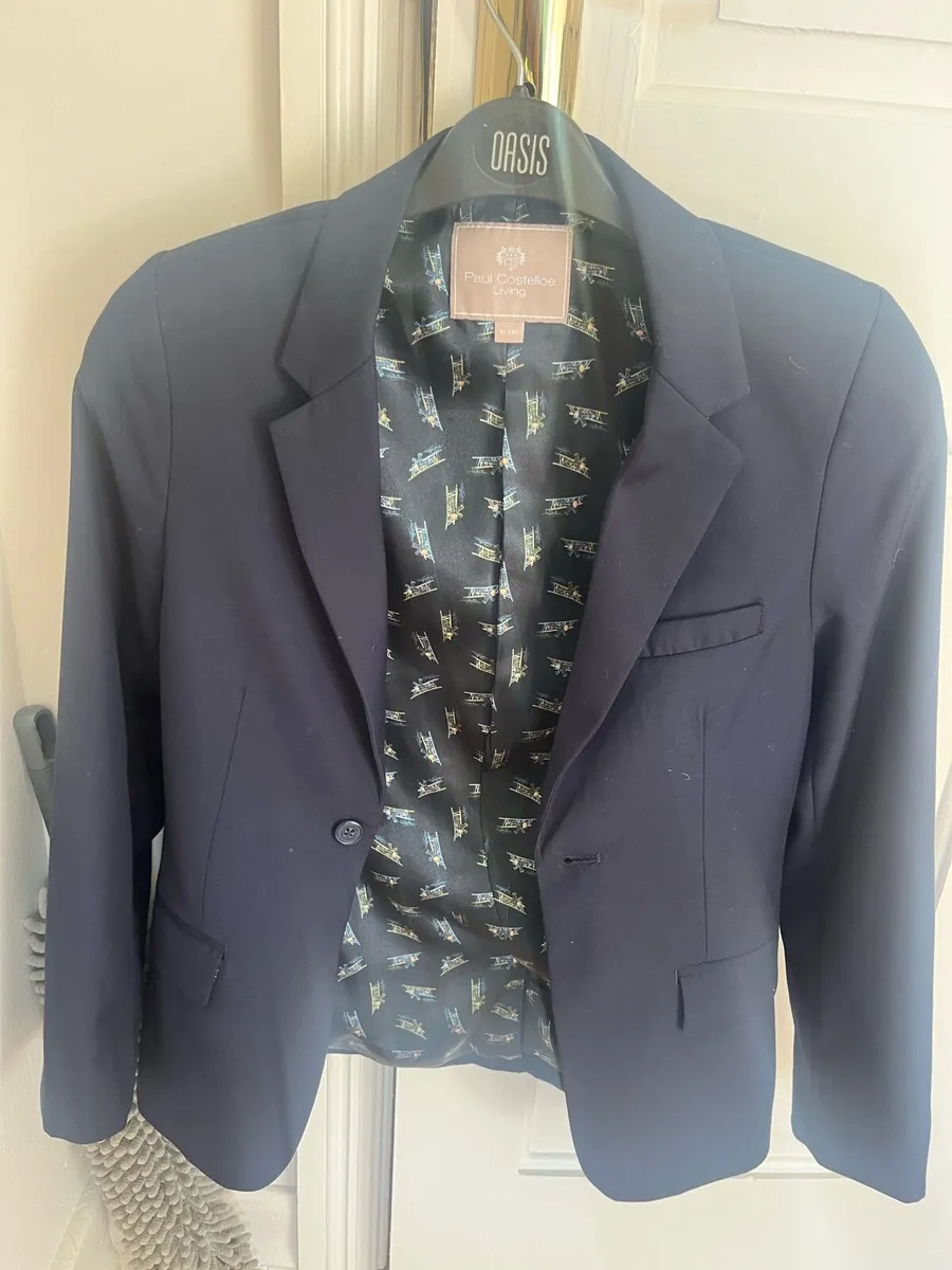 Communion suit boys navy - Image 4