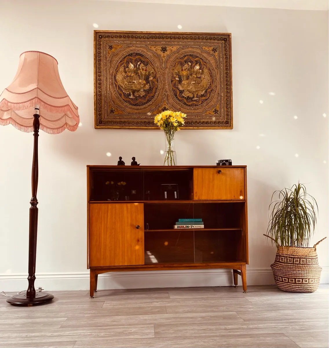 Mid Century Drinks Book Side Cabinet - Image 1