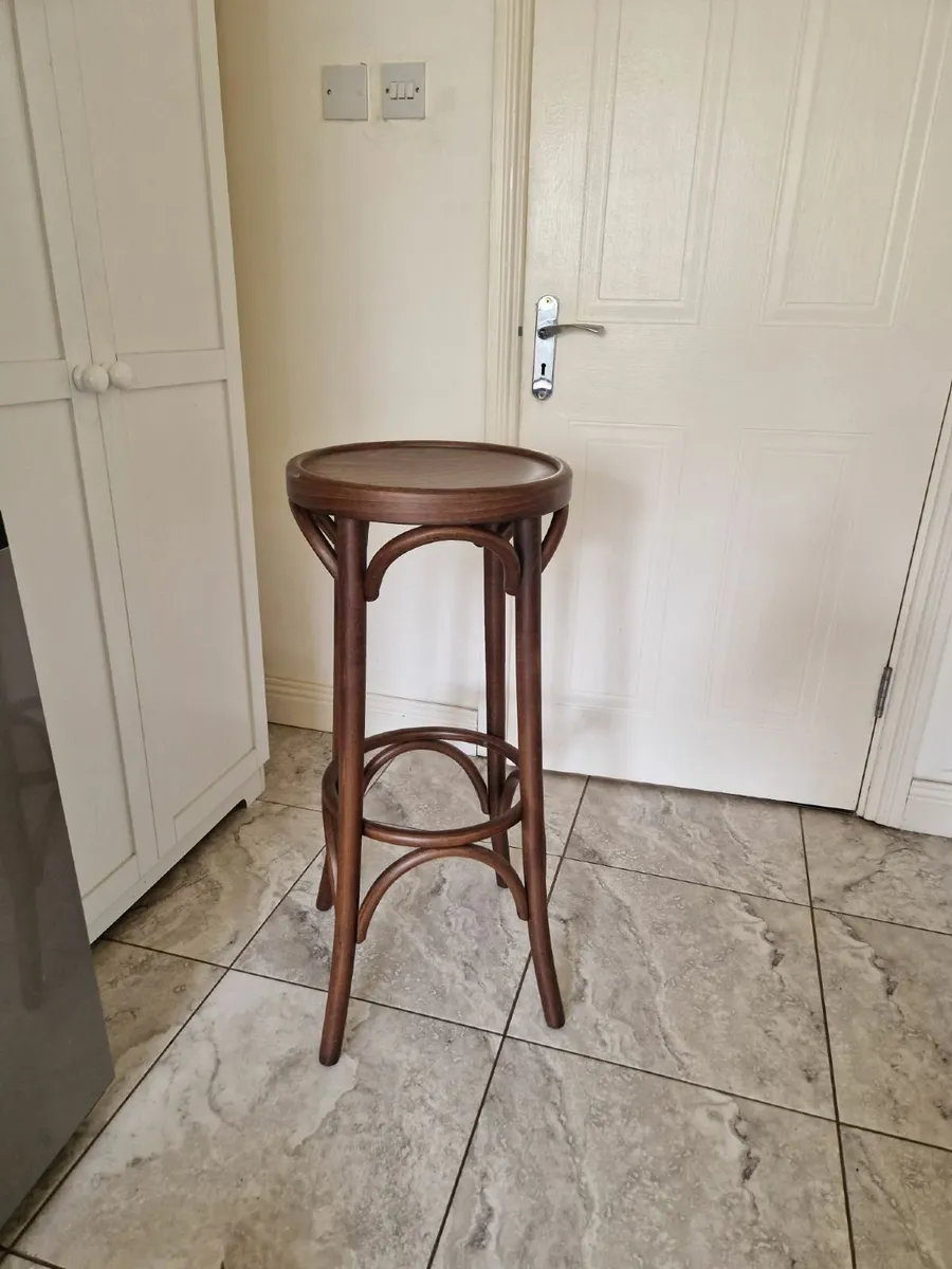 Vintage Bentwood Barstool - Image 1