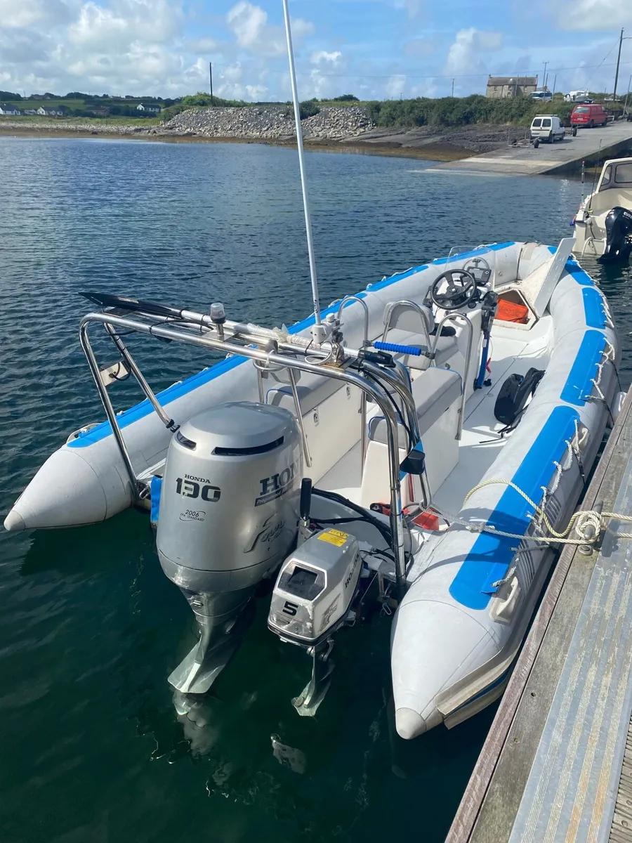 RIB 6m Gemini Waverider  Honda 130 4/S - Image 2