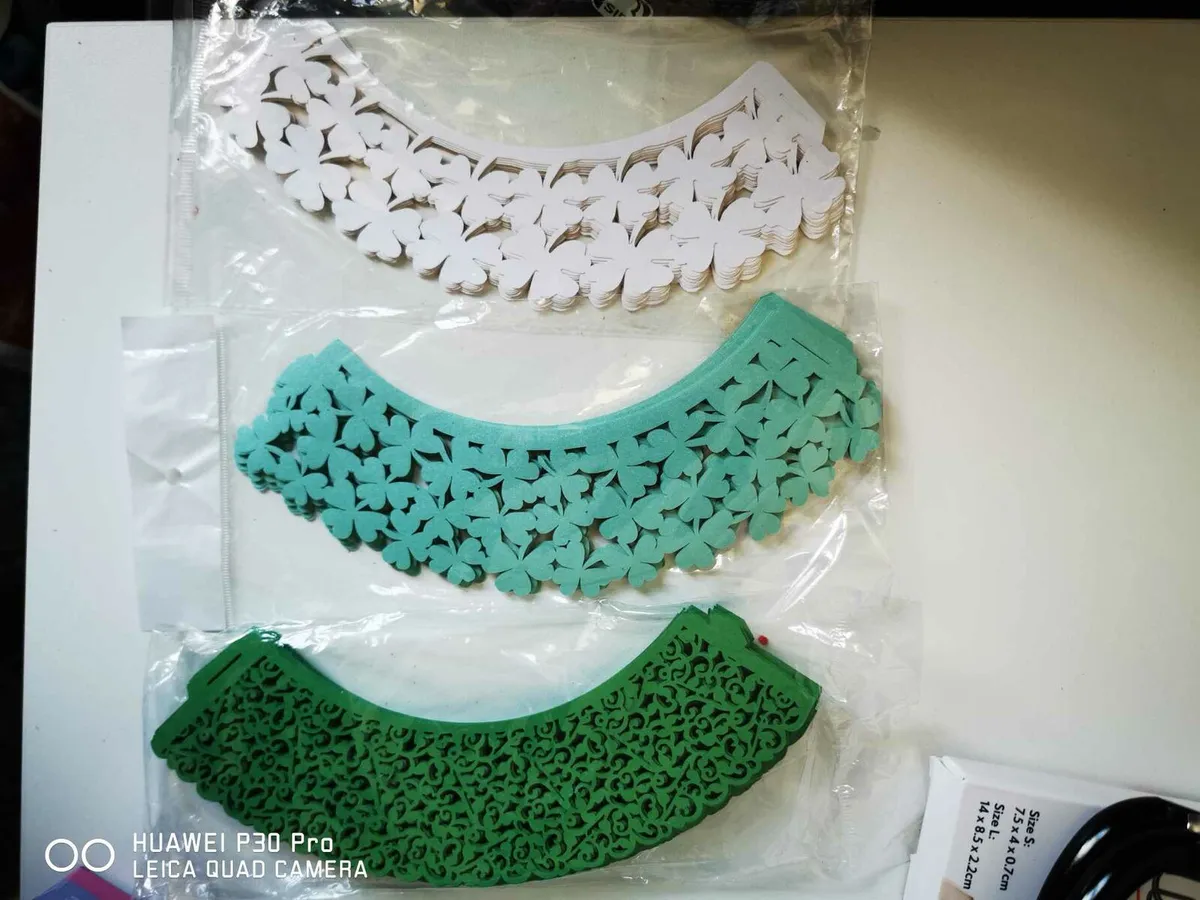 Shamrock Cupcake Holders