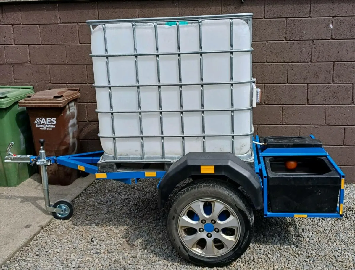 New 1000l water tank trailer - Image 4