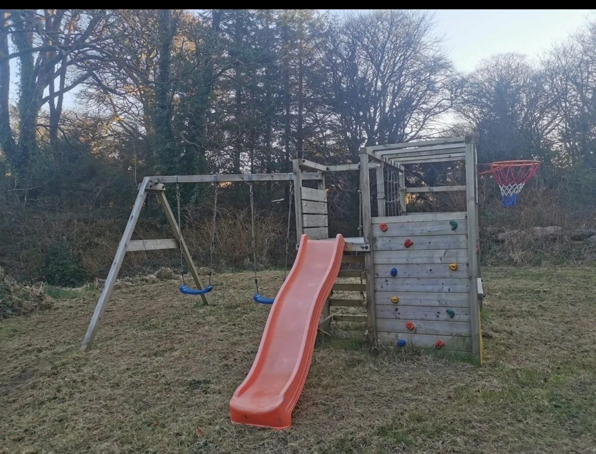 Swing set, Slide, Climbing frame - Image 1