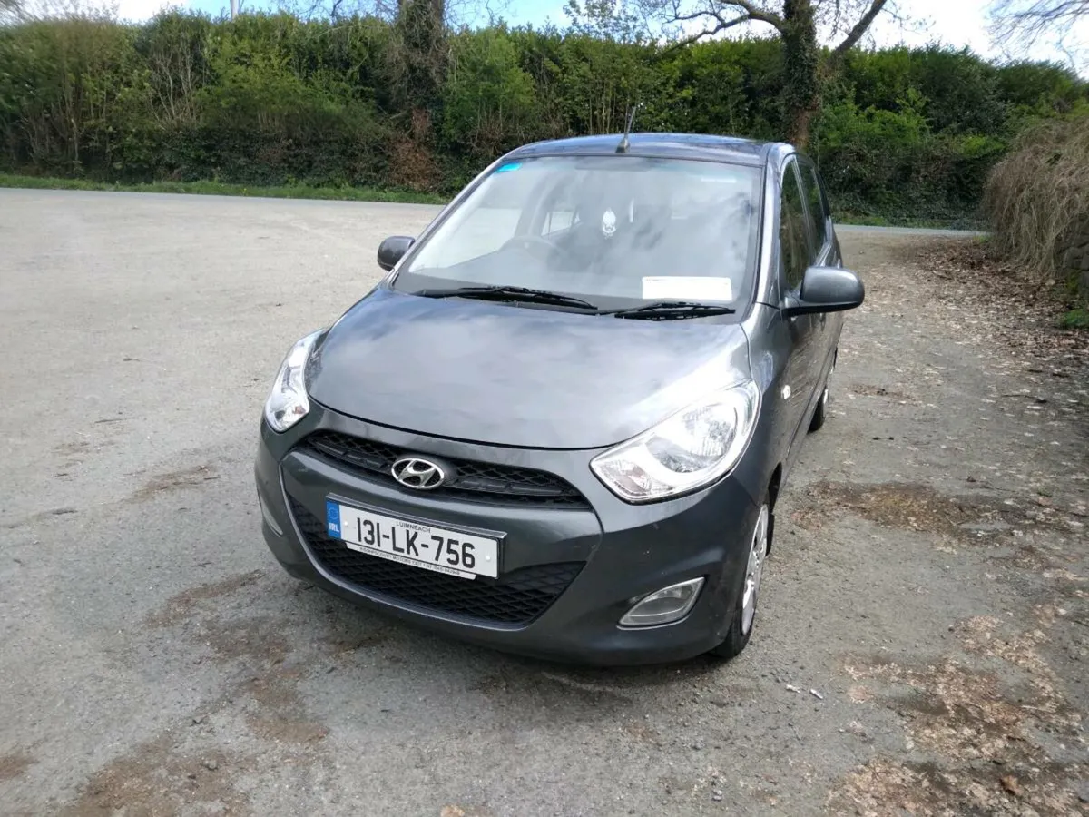 2013 Hyundai i10.  Low Mileage.  Brand New NCT 26 - Image 4