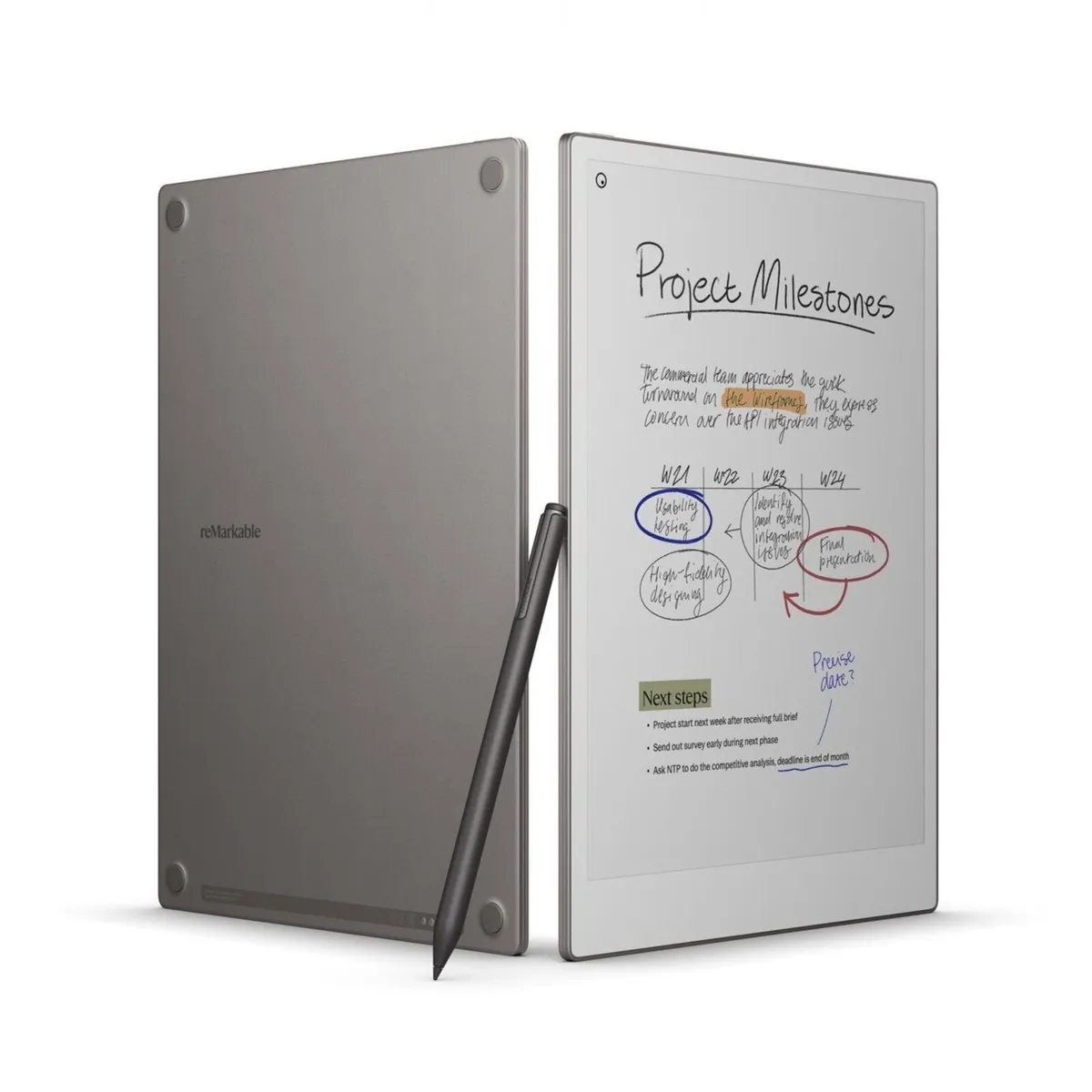 reMarkable Paper Pro | Includes Marker Plus Pen - Image 1