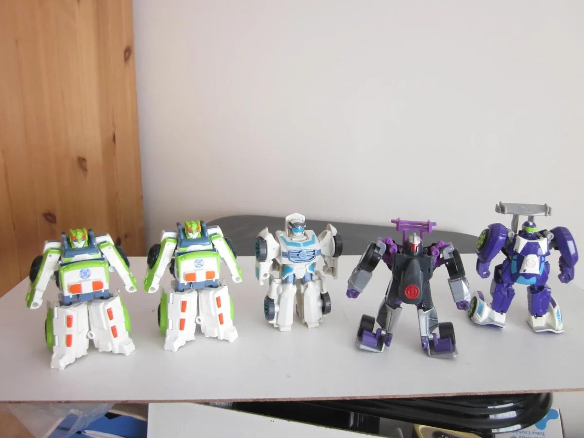 Transformers Playskool /Rescue Bot Bundle x5 - Image 1