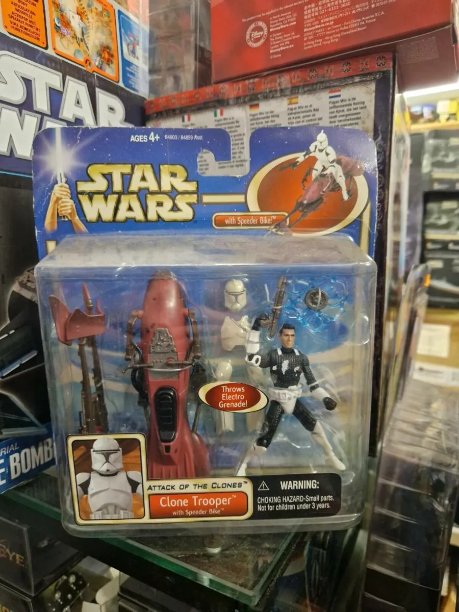 Star Wars Attack of the Clones Speeder Bike Clone - Image 1