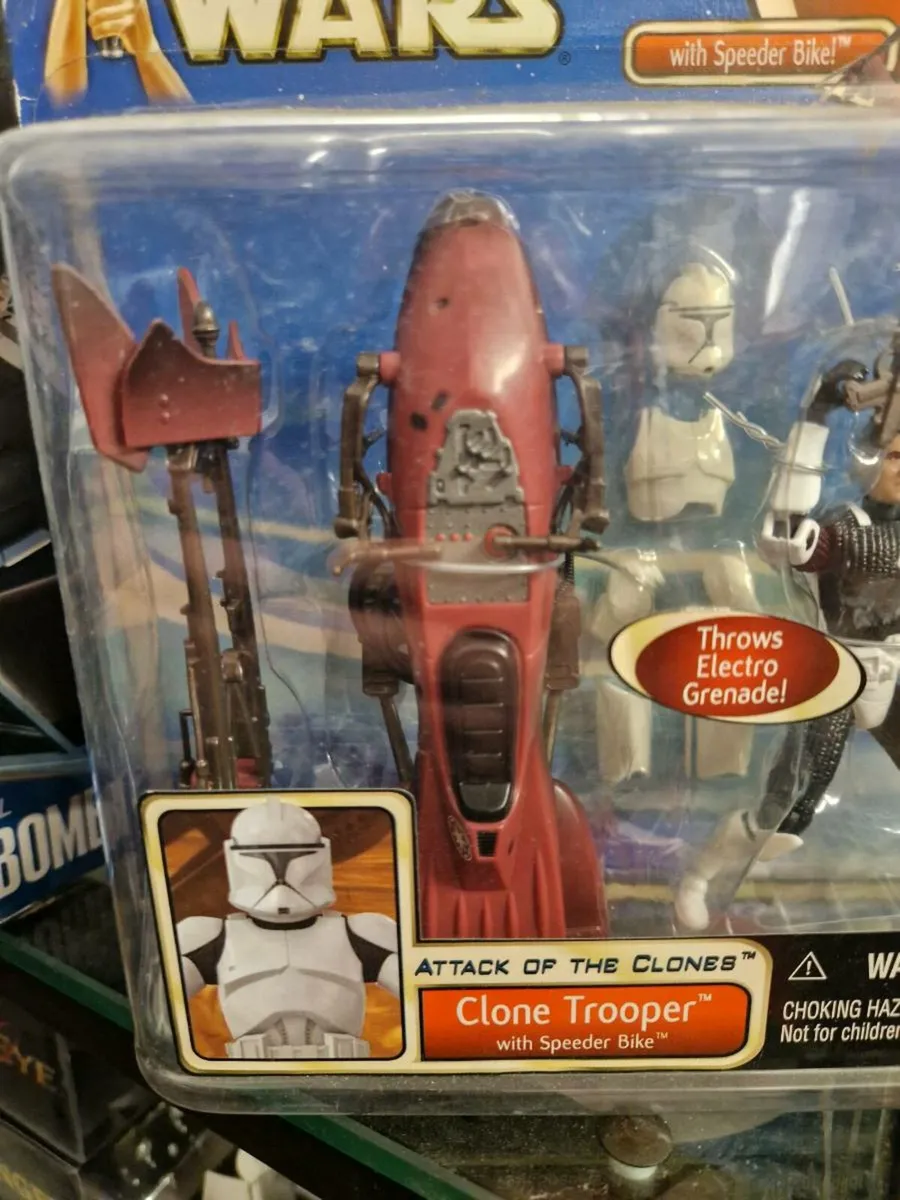 Star Wars Attack of the Clones Speeder Bike Clone - Image 2