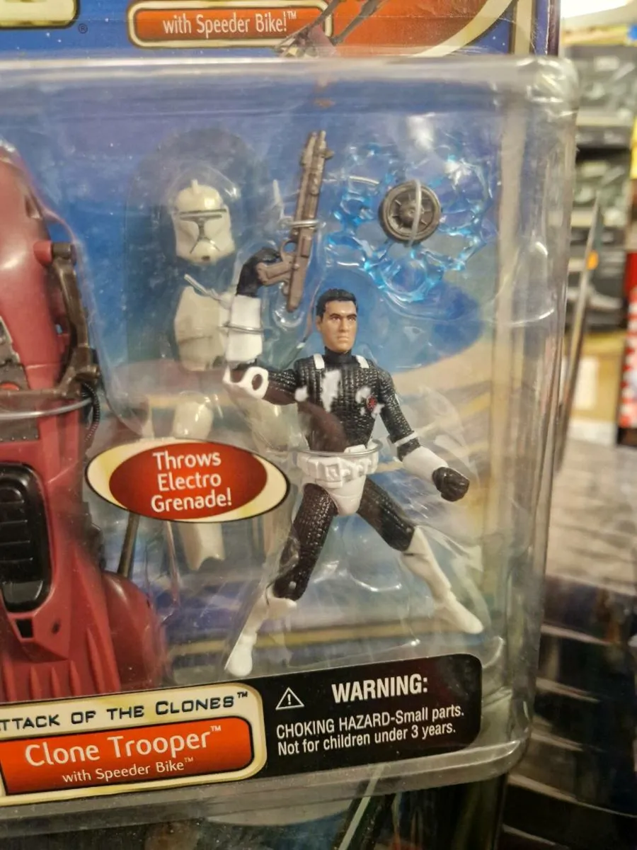 Star Wars Attack of the Clones Speeder Bike Clone - Image 3