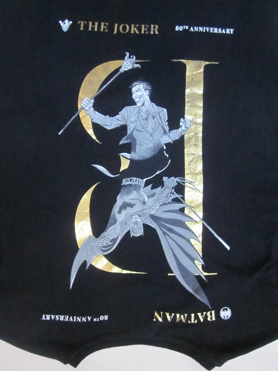 Movie WB World Batman & Joker 80th Anniversary T-S - Image 4