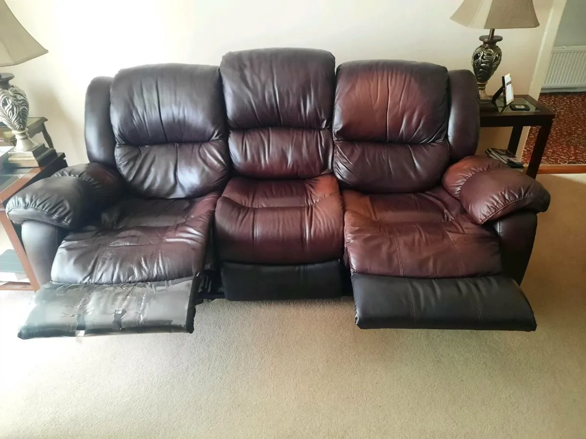Leather Couch - Image 4