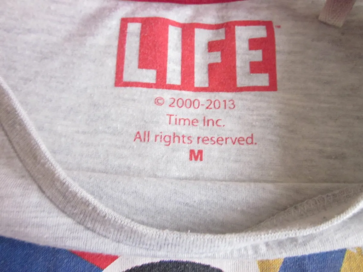 2013 LIFE Will Smith Shirt Hip Hop Men's Tee Med - Image 3