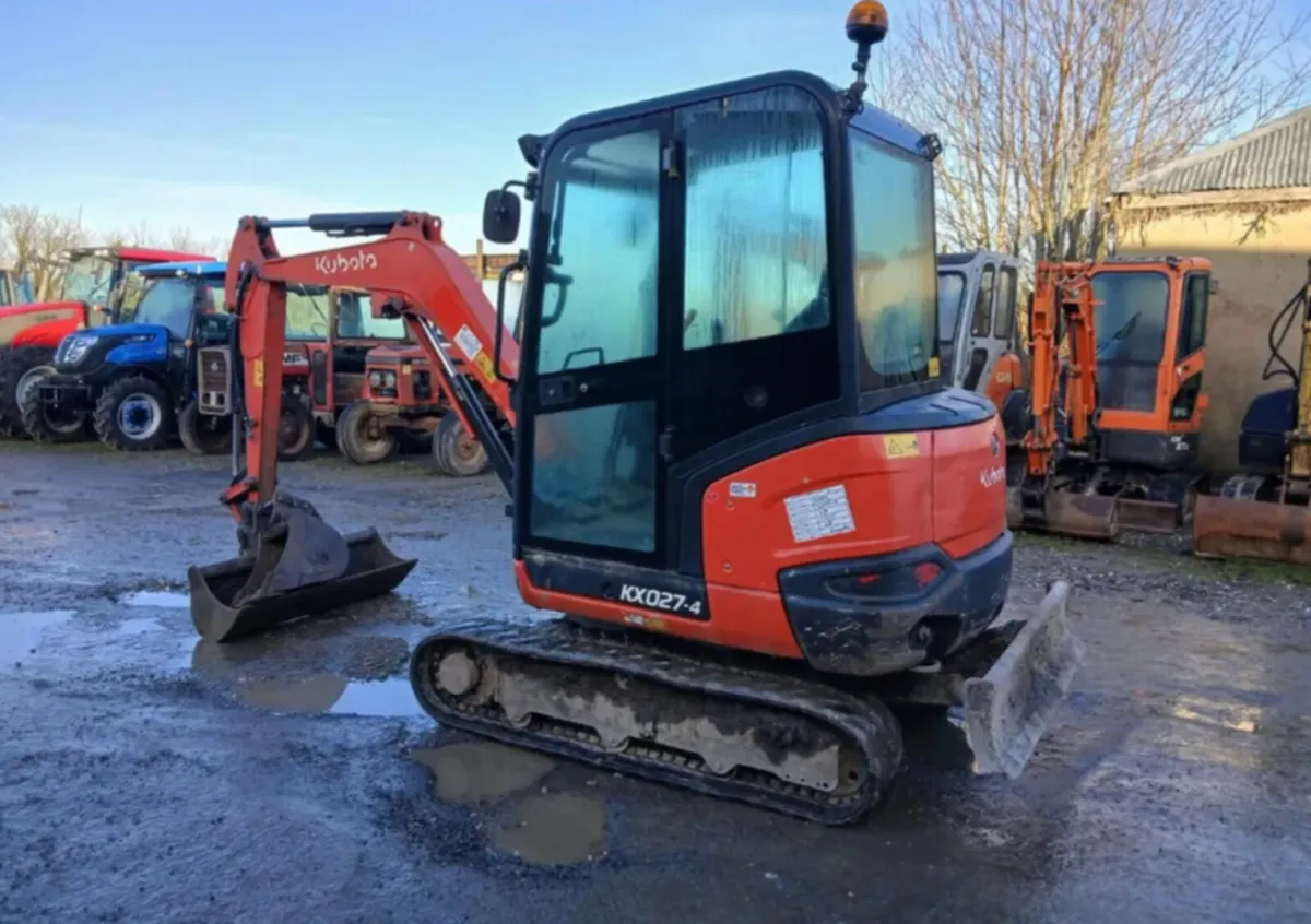2018 Kubota KX027-4  3100 Hours - Image 2