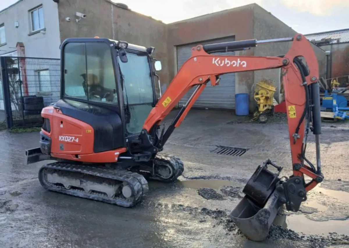 2018 Kubota KX027-4  3100 Hours - Image 4