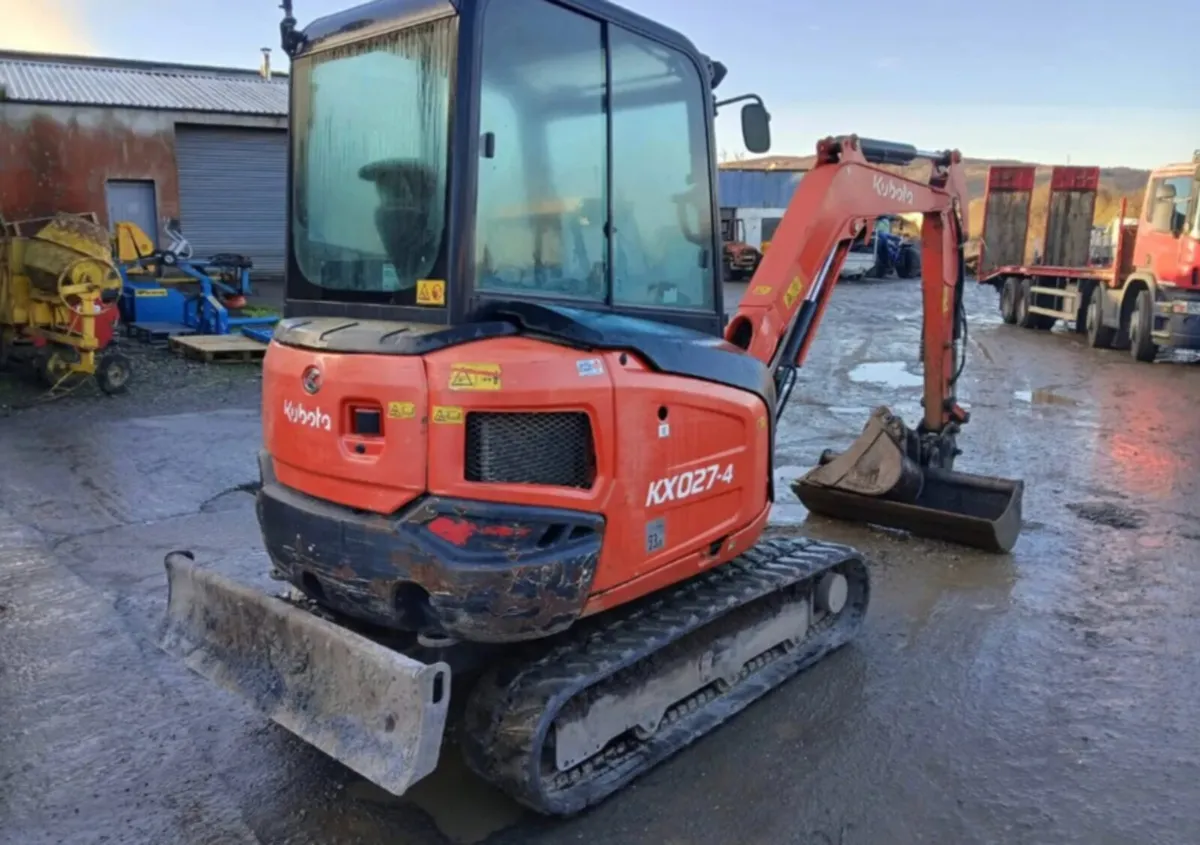 2018 Kubota KX027-4  3100 Hours - Image 3