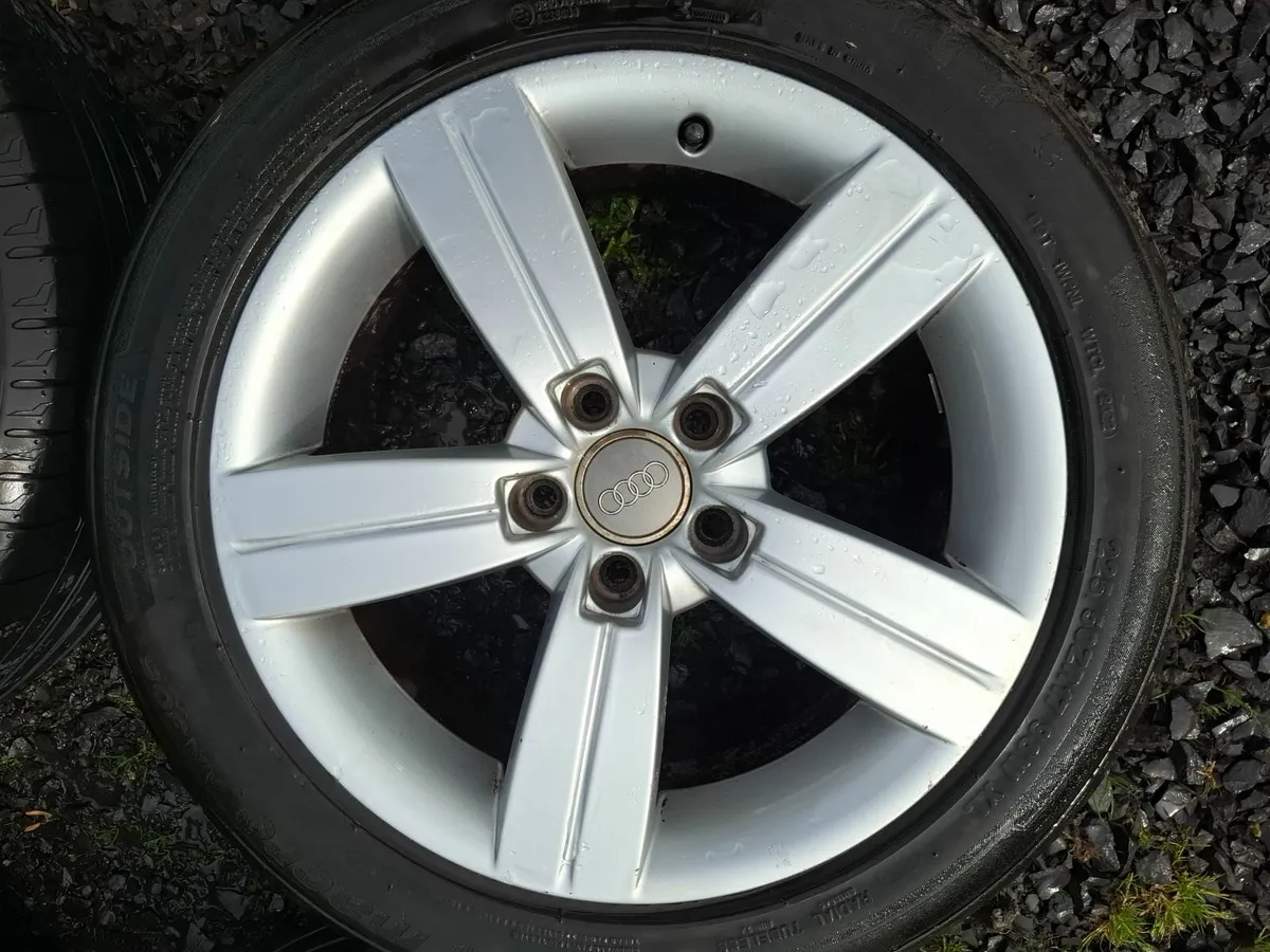 17" Audi, Vw,  Seat, Skoda alloys with tyres - Image 2
