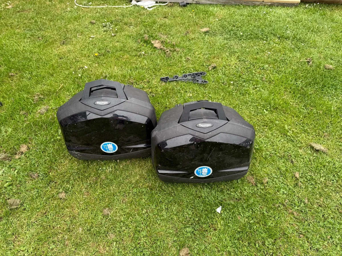 Motorbike triumph panniers - Image 3