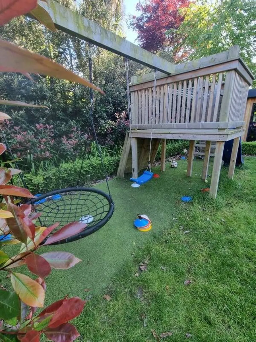 Play frame - swings, and slides, climbing frames and monkey bars - Image 1