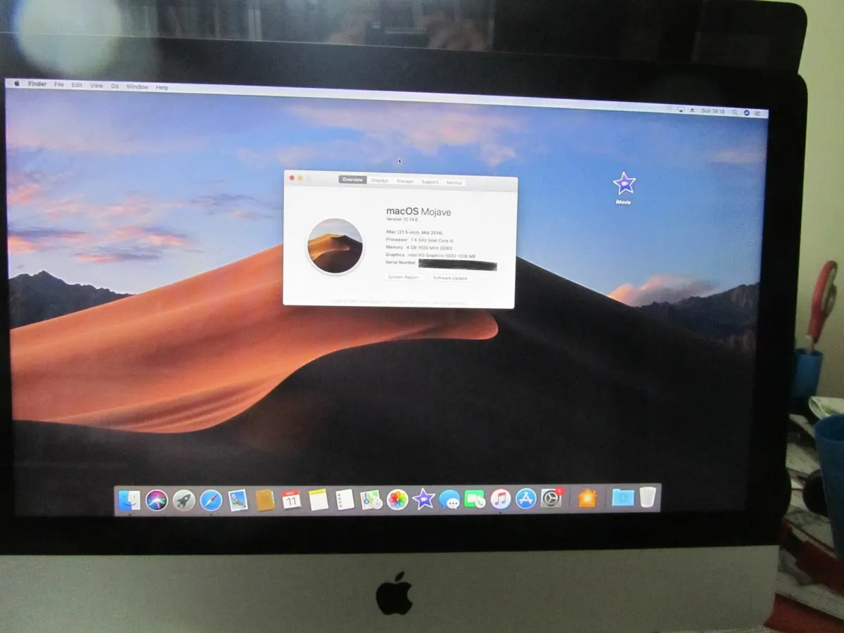 imac 21 inch   mid 2014 - Image 2