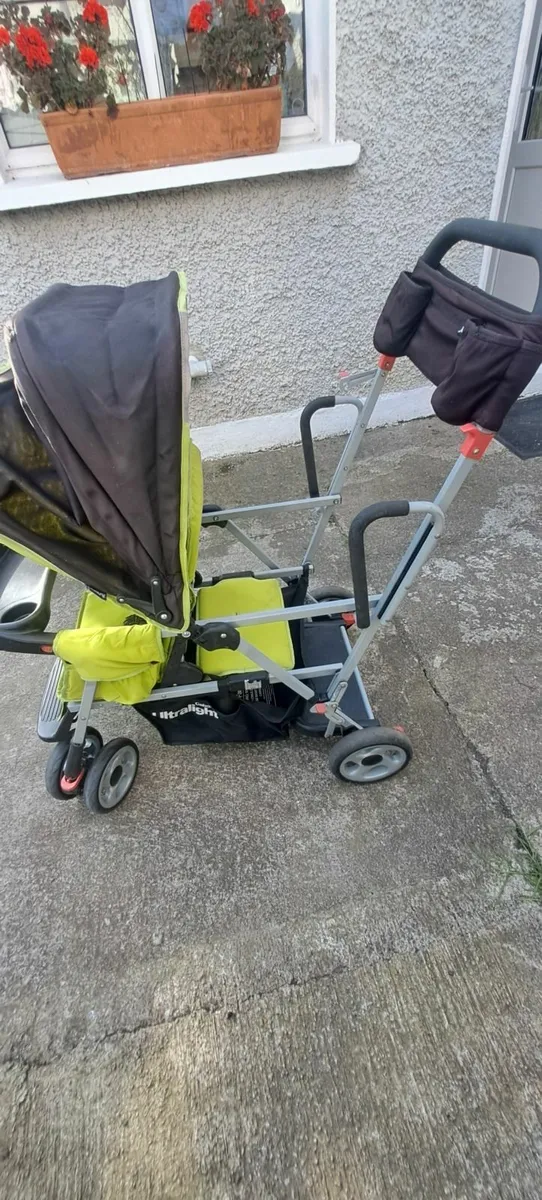 Joovy double buggy - with sit/ stand option. - Image 2