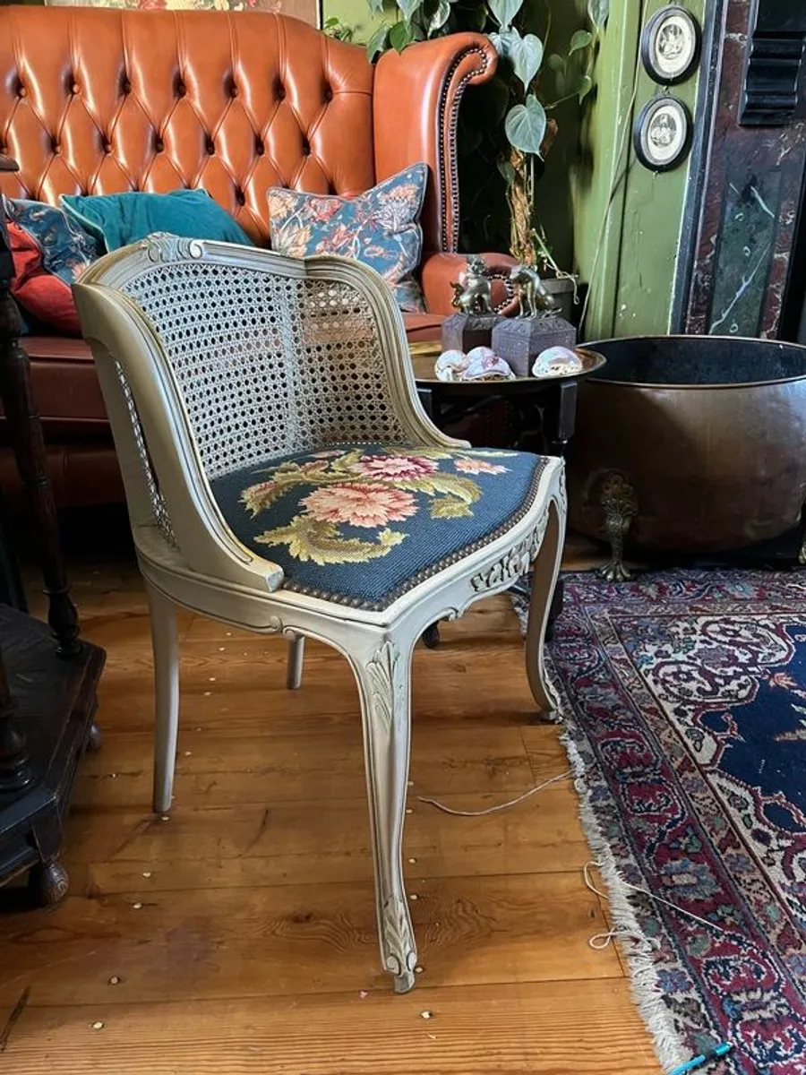 A Fabulous Antique Dressing Table Stool - Image 2