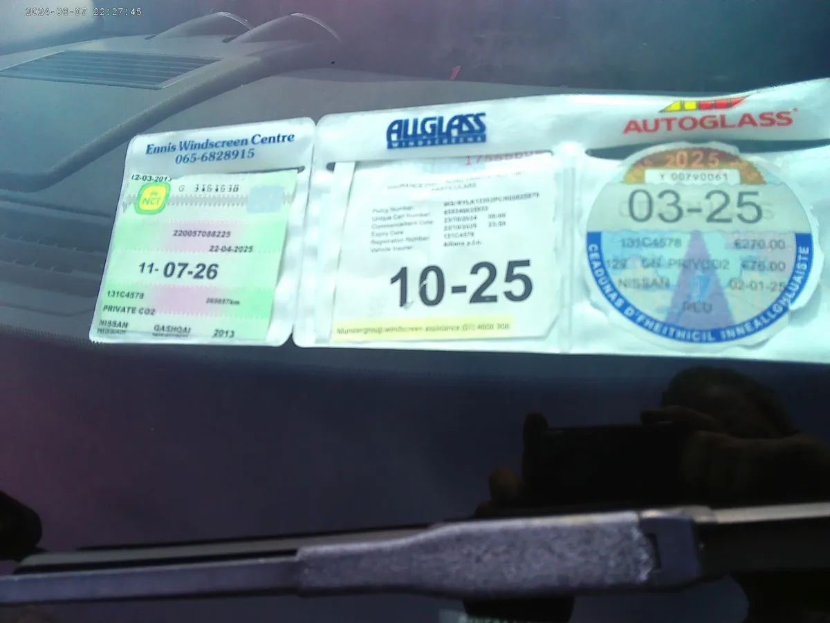 Nissan Qashqai dsl new nct 07/26 - Image 3