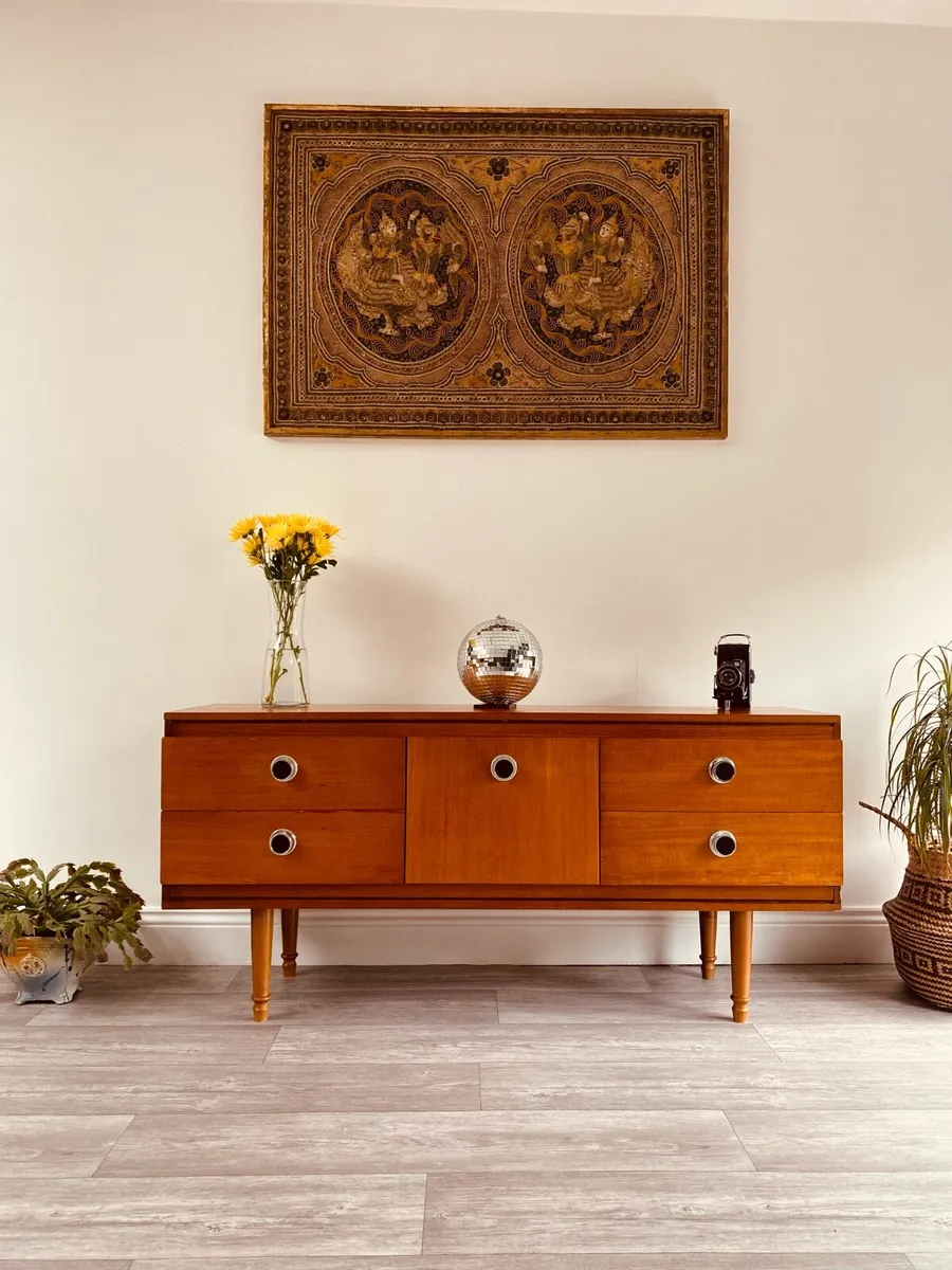 Mid Century Sideboard Drinks Cabinet - Image 1