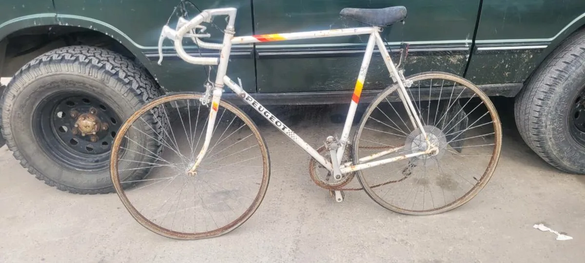 Vintage Peugeot racing bike