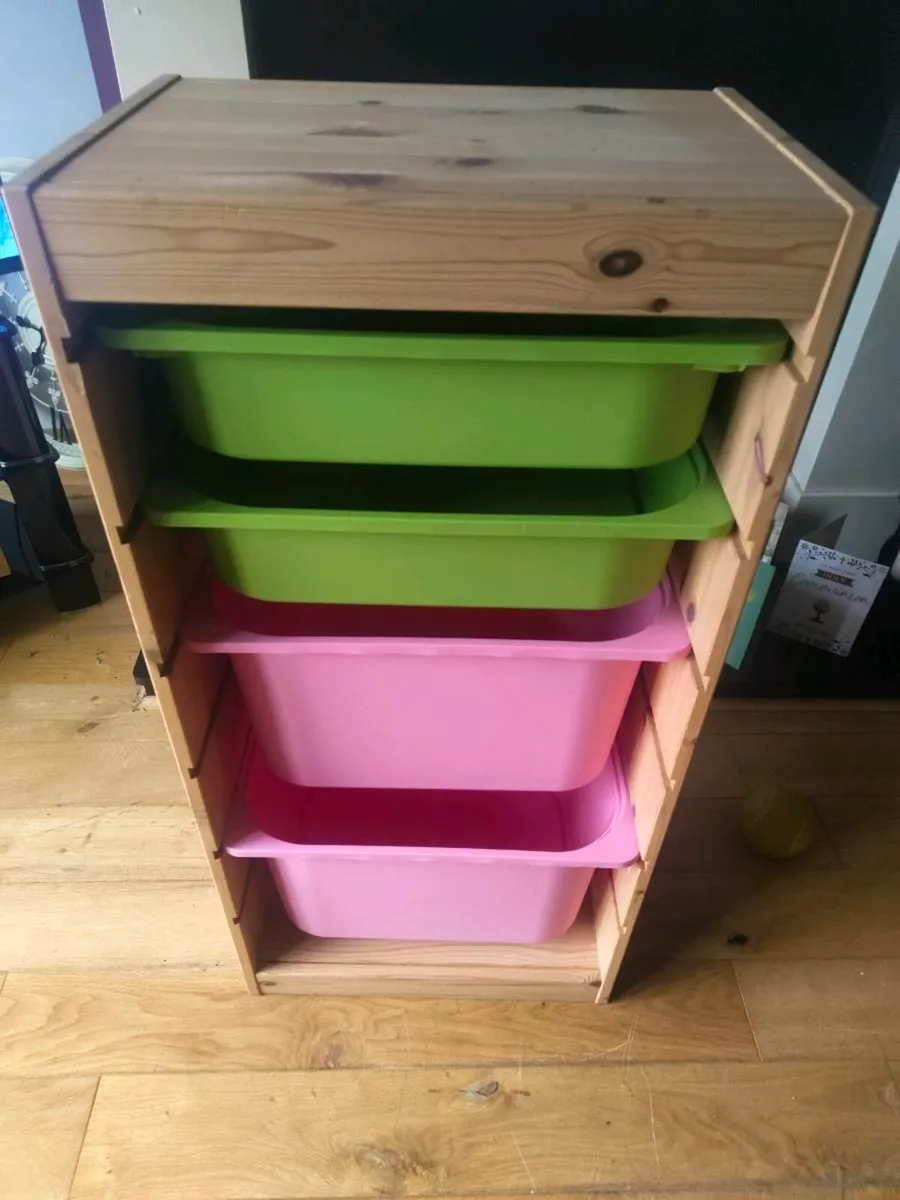 Pine IKEA Trofast unit - Image 3