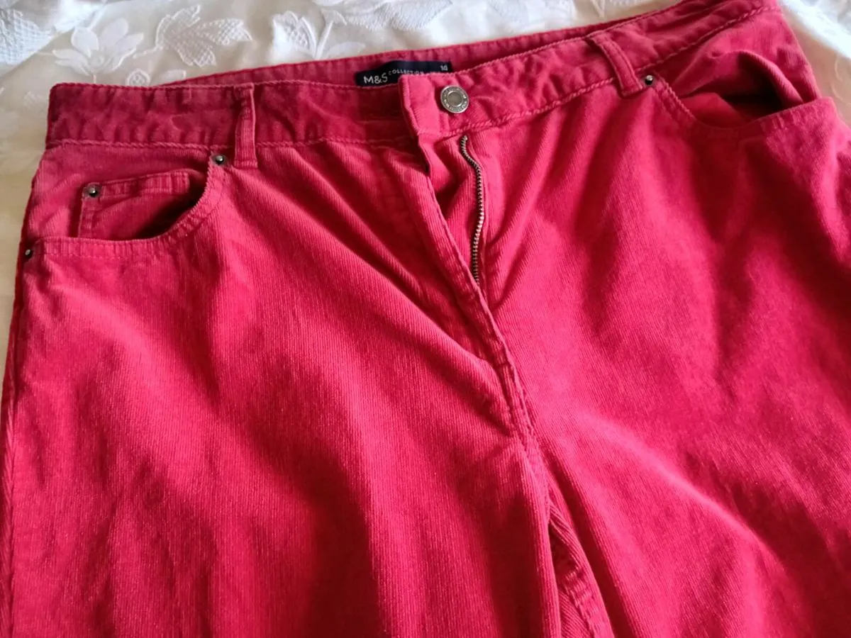 Ladies Cord Jeans  Size 14 - Image 3