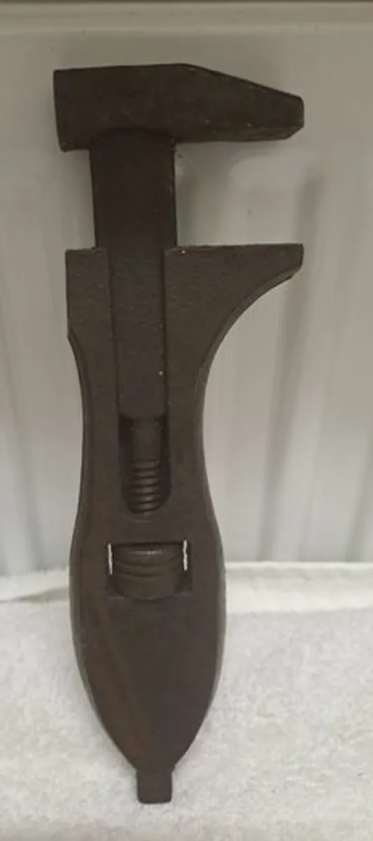Vintage adjustable wrench - Image 1