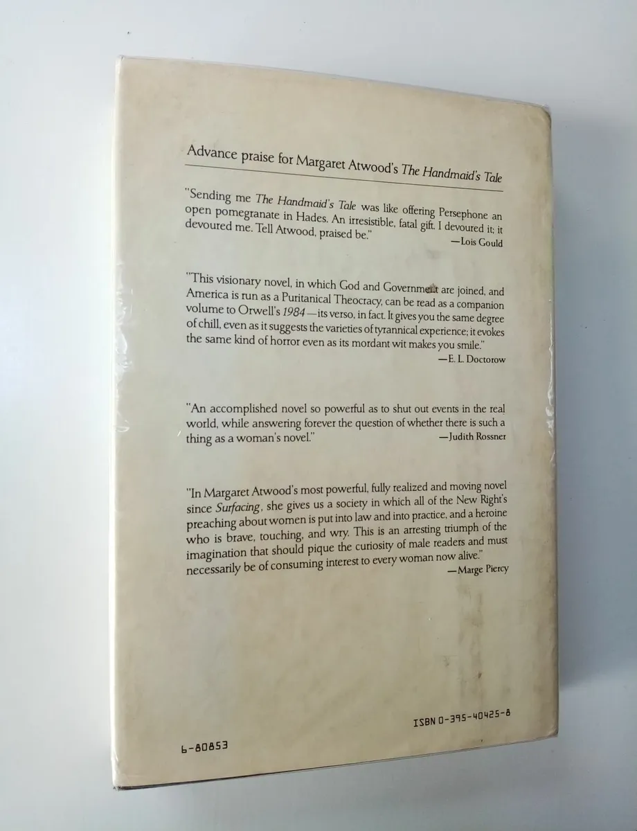 The Handmaids's Tale (1st Edition) Margaret Atwood - Image 2