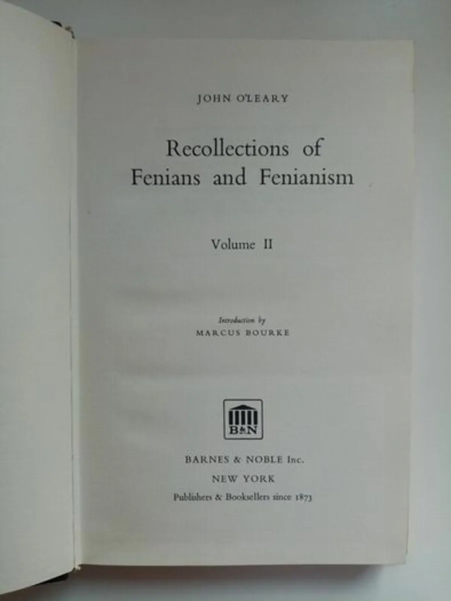 Recollections of Fenians Vol 2- Irish History Book - Image 4