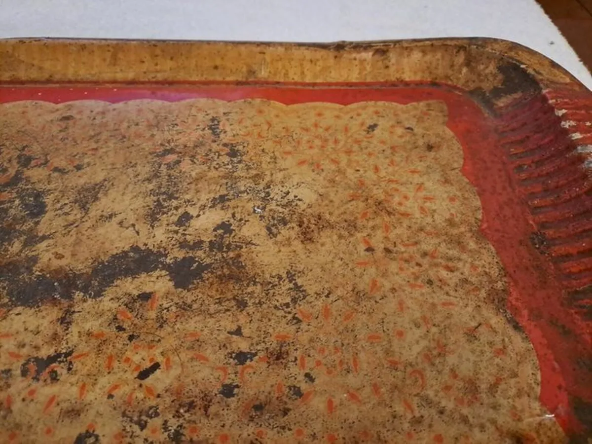 Vintage tin tray - Image 2