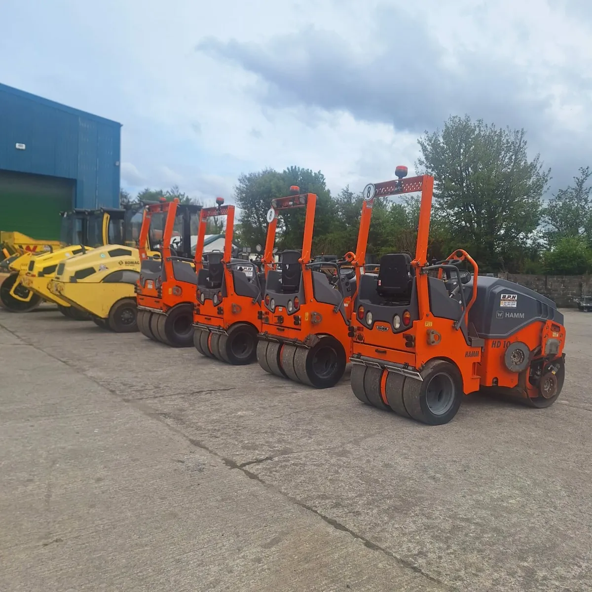 Steel and rubber tyred rollers TAR & CHIP - Image 2